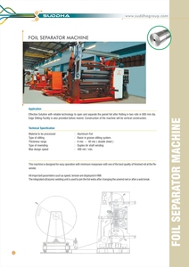 Équipement en aluminium de séparation de stratifié de feuille de plastique de machine industrielle de séparateur d'aluminium pour l'empaquetage - Product Image 4