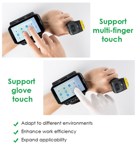 Portátil <span class=keywords><strong>Wifi</strong></span> android 10 smartphones + portátil inalámbrico <span class=keywords><strong>bluetooth</strong></span>, lector de código de barras escáner para <span class=keywords><strong>PDA</strong></span> de reemplazo - Product Image 3