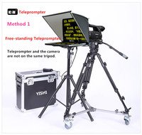 YISHI — téléprompteur Portable pliable de 22 pouces, téléprompteur dédié au Studio de conférence, pour cérémonies, neuf
