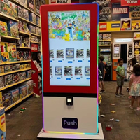 Distributeur de cartes VTM avec écran tactile de 43 pouces, machine à cartes à collectionner, distributeur de 600 cartes à collectionner