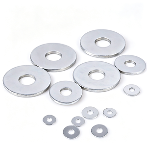 Rondelle plate en acier au carbone anti-rouille, série large, directement de l'usine, tailles personnalisées disponibles - Product Image 2