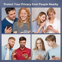 Protection d'écran en verre trempé anti-rayures et anti-espion 9H de haute qualité pour iPhone 18 17 16 15 14 13 12 11 – Vente en gros usine