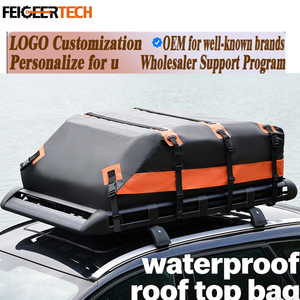 Sac de transport pliable et imperméable Feigeer Tech en PVC 500D pour le toit de voiture, idéal pour le <span class=keywords><strong>camping</strong></span> et les voyages - Product Image 1