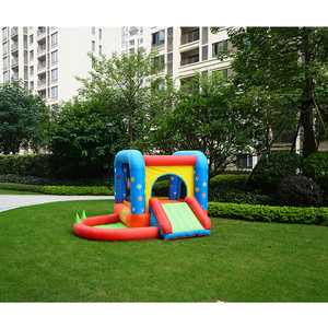 Happy Backyard <b>Small</b> Children Water <b>Slide</b> Playground Outdoor Kids Inflatable Air Jumping Bouncer Jump House Inflatable Bouncer J - Product Image 6