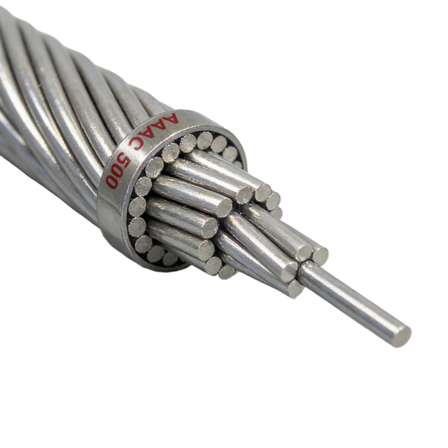 All Aluminum Alloy Conductors ( AAAC ) DIN 48201 / 6 Standard AAAC Power Cable 91 x 3.35mm 800mm2