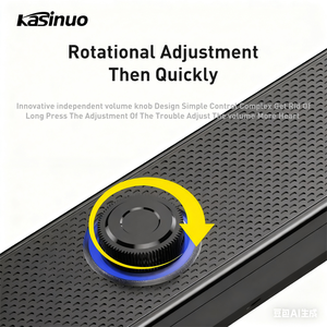 Tốt nhất sản phẩm mới của 2025 nhỏ gọn dài dải nhà hệ thống âm thanh cho máy tính để bàn PC kích hoạt loa kép Big bass âm thanh - Product Image 4