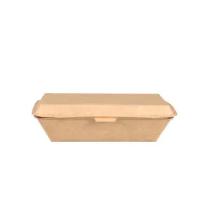 Kotak kertas kustom 2024 kardus putih Biodegradable Food Grade kotak makanan khusus kotak kertas untuk kemasan
