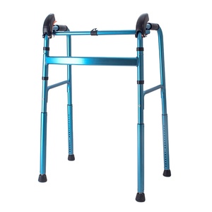 Aluminum Alloy Elderly Walking Aids Assisted Walking Assistance Vehicle Wheeled Adult Handcart <b>Rollator</b> - Product Image 1