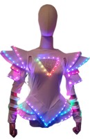 Costumes LED pour femmes, costumes lumineux, costumes sexy pour filles, costumes de scène pour spectacles, prix d'usine, costumes à lumière LED