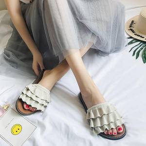 รองเท้าแตะส้นแบนสำหรับผู้หญิง ฤดูร้อน ปี <span class=keywords><strong>2026</strong></span> แต่งเชือกไม้ ดีไซน์ใหม่ เหมาะสำหรับใส่ไปชายหาดและฤดูใบไม้ผลิ - Product Image 3