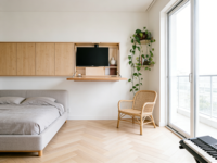 Bureau électrique pliable mural en bois, réglable en hauteur, gain de place, rangement domestique, petit appartement, OEM