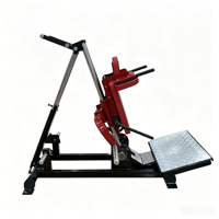Nouvelle arrivée : Machine à squats Super Hack, plateforme à double motif pour l'entraînement des quadriceps et des fessiers
