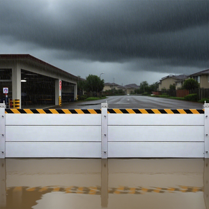 Les portes de contrôle d'inondation domestiques portables et les DAMS sont utilisés dans les systèmes de sécurité à domicile - Product Image 2