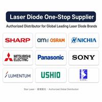 Diode laser bleue SHARP GH04580A2G 450nm 80mW TO18 5.6mm monomode TE LD pour éclairage de scène, projection et illumination
