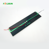 Mini panneau solaire personnalisé, encapsulé à l'époxy, étanche IP67, haute efficacité 22,7 %, cellule monocristalline 3V 5V 6V 12V, OEM, usine chinoise