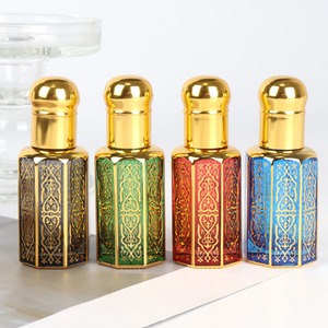 Flaconi in Vetro Vuoti da 3ml e 6ml Stile Arabo di Dubai per Profumi e Oli Essenziali, per Siero per la Cura della Pelle - Product Image 3