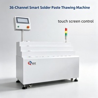 Machine intelligente de préchauffage de pâte à souder à 36 compartiments, contrôle de temps individuel multi-flacons, directement du fabricant industriel