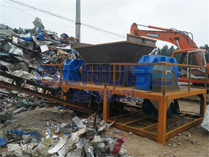 Heavy Duty Automatic Industrial Large Shredder <b>Machine</b> for Scrap Metal/<b>Tires</b>/Waste - Product Image 3