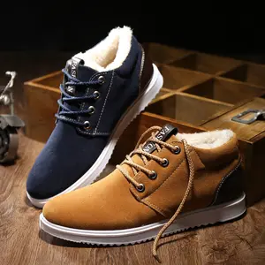 Factory wholesale men shoes winter handmade casual for man boots