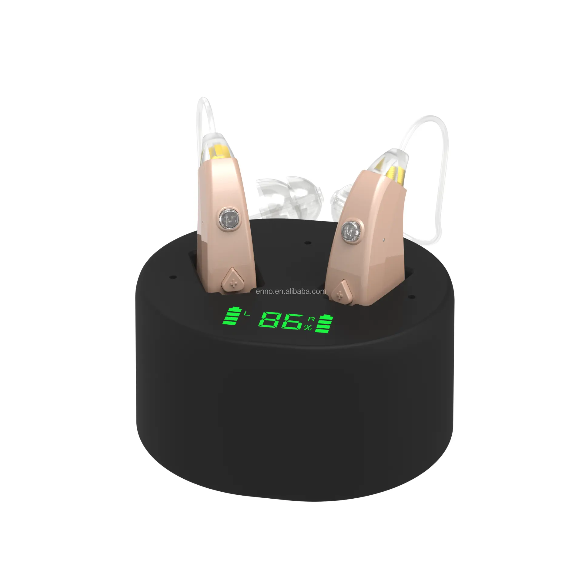 Alat bantu dengar untuk tunarungu, daftar harga bagus grosir OEM/ODM telinga Mini BTE Audifonos alat bantu dengar dapat diisi ulang