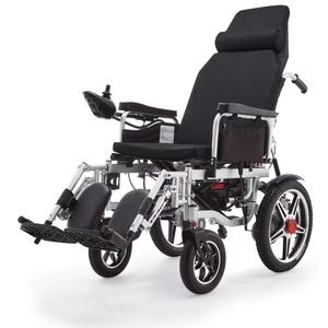 Precio de fábrica con respaldo de asiento reclinable 360W motor potencia silla de ruedas DS 6005 silla de ruedas eléctrica uso al aire libre - Product Image 1
