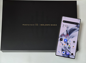 Smartphone de jeu Nubia <span class=keywords><strong>Redmagic</strong></span> 11 Pro+ Golden Saga édition limitée, Snapdragon 8 Elite Gen5, 144 Hz, 7500 mAh, 24+1, avec ROM globale - Product Image 4