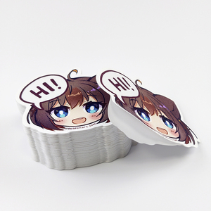 Pegatinas de Vinilo PVC Personalizadas al por Mayor con Diseño de Puntos Brillantes, Resistentes al Agua, Adhesivas, Holográficas, de Dibujos Animados - Product Image 2
