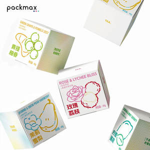 Boîte de couleur écologique haut de gamme pour cosmétiques, emballage en carton blanc, boîte à double insert personnalisée, impression UV, produit de soin de la peau, cils - Product Image 4