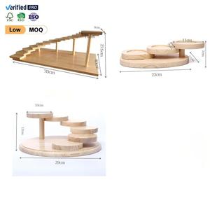 แท่นวางซูชิไม้แบบใหม่พร้อมถาดไม้สำหรับเสิร์ฟและอุปกรณ์<span class=keywords><strong>ซูชิ</strong></span>สำหรับจัดแสดงอาหาร - Product Image 6