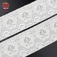 Vente en gros d'usine bandes élastiques antidérapantes en maille dentelle rose blanc noir pour fille jarretière de poche