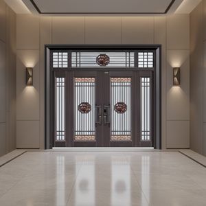 Puerta de Entrada de Lujo con Aislamiento Térmico Antirrobo para Villa, Apartamento, Hotel - Product Image 1