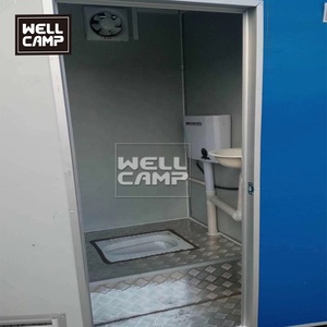 Wellcamp xách tay nhà vệ sinh phòng rửa thuận tiện nhà vệ sinh ngoài trời phẳng gói container nhà vệ sinh xách tay <span class=keywords><strong>WC</strong></span> phòng tắm - Product Image 5