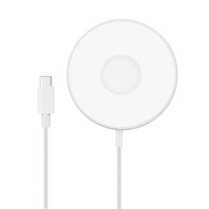 Cargador Inalámbrico Magnético Miccell <span class=keywords><strong>3</strong></span> en 1 de 15 W con Carga Rápida para Teléfono Móvil, Auriculares y Reloj Inteligente - Product Image 1