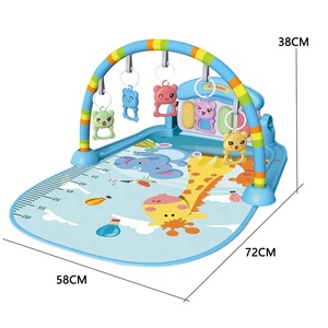 Nouveau Produit Tapis de Jeu Musical Éveil Bébés Tapis d'Activités Motif Dessin Animé Tapis de Fitness Multi-Fonctions avec Pédales de <span class=keywords><strong>Piano</strong></span> Jouets <span class=keywords><strong>pour</strong></span> Bébés - Product Image 2