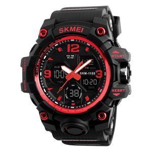 Nouvelle montre sport numérique <span class=keywords><strong>SKMEI</strong></span> <span class=keywords><strong>1155B</strong></span>, grande montre électronique étanche en plastique camouflage, Reloj <span class=keywords><strong>SKMEI</strong></span> - Product Image 6