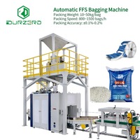 Machine d'emballage FFS automatique, ligne d'emballage FFS 10-50 kg, machine de remplissage et de scellage pour sel de déneigement et sel routier