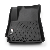 Tapis de sol de voiture en TPE résistant aux intempéries, matériau écologique et sûr, facile à nettoyer, antidérapant, ensemble complet de tapis de sol pour automobile