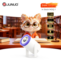 Projecteur intelligent Android Junuo portable Turn 1 200 ANSI Lumens Home Theater Mini Allwinner H723 Android 14 Proyector