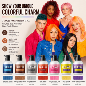 Shampooing Blue Infuse avec formule nourrissante et anti-laiton pour le traitement de la teinture des cheveux argentés - Product Image 3