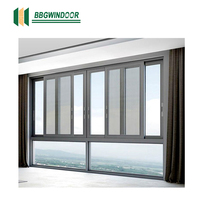 Ventana Corredera de Aluminio Lukliving Blanca para Viviendas, Ventanas Correderas de Aluminio con Doble Acristalamiento