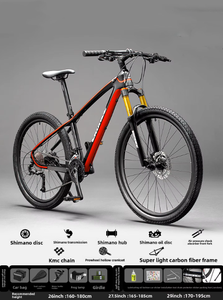 Produit phare : Kit de transmission 12 vitesses pour VTT Hardtail, compatible freins à disque, 27,5/29 pouces, en fibre de carbone ultra-légère, Zxc-242, EROADE Carb allemand - Product Image 5