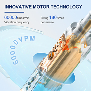 แปรงสีฟันอัจฉริยะแบบโซนิค ขายส่ง พร้อมมอเตอร์เซอร์โวแบบ <span class=keywords><strong>Wave</strong></span> Sweeping ไร้สายและชาร์จแบบ Type-C มาตรฐานกันน้ำ IPX7 - Product Image 3