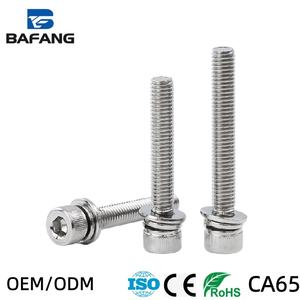 M2.5 M3 M4 M5 M6 304 parafusos de aço inoxidável da máquina do parafuso do A2-70 Grade com o sistema ROHS da medida da polegada certificado - Product Image 2