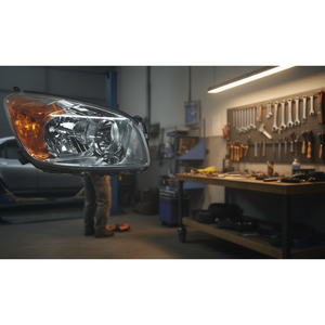 Faro Halógeno para Toyota RAV4 2009-2012, Lado Izquierdo, Blanco, Nuevo, Repuesto, 12V, Sistema de Iluminación Automotriz - Product Image 1