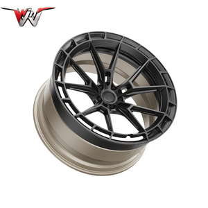 Ruedas forjadas de dos piezas para Audi RS5 RS4 S5 <span class=keywords><strong>BMW</strong></span> M4 <span class=keywords><strong>I4</strong></span> Z4 <span class=keywords><strong>M5</strong></span> Porsche Mercedes, llantas para autos de pasajeros 5*114.3 - Product Image 1