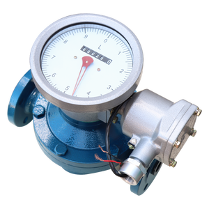 Débitmètre <span class=keywords><strong>diesel</strong></span> en acier moulé à écran LCD <span class=keywords><strong>Instrument</strong></span> de mesure du niveau d'huile liquide en acier inoxydable Débitmètre mécanique à engrenage ovale - Product Image 3