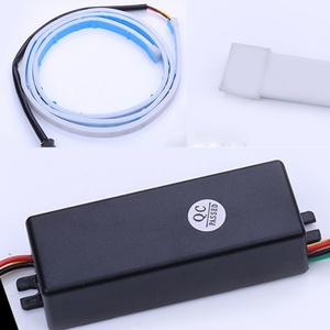 Red Blue Flexible Car Tail LED Strip Light LED Light Bar Backup Reverse Brake Tail Turn Signal Light for Truck Cars - Product Image 1