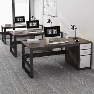 Escritorio de Oficina Convertible Moderno, Muebles de Primera Calidad, Construcción Duradera, Superficie de Trabajo Espaciosa y Ecológica, Almacenamiento para Oficinas en Casa y Corporativas - Product Image 1