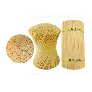 Cina più grande fabbrica di bambù India Vietnam 7,8,9,10,12 pollici agarbatti bastoncini di bambù per incenso