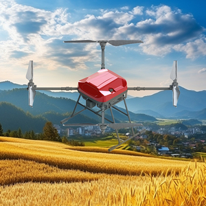 Machine volante 4 axes en fibre de carbone OEM UAV 4D agricole avec pompe de pulvérisation pour l'application de pesticides dans les fermes - Product Image 3